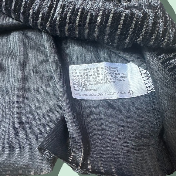 NWT Genuine Kids By OshKosh Black Velvet Glitter Tank Top Pants Set Sz 2T - Picture 8 of 11